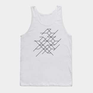 squares design Tank Top